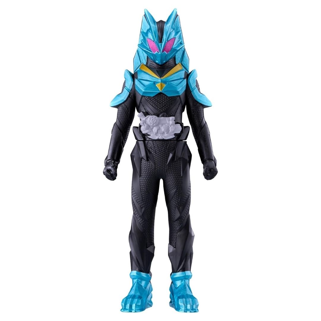 Kamen Rider Dat Figure Bandai Rider Hero Series Soft Vinyl 14cm Collectible