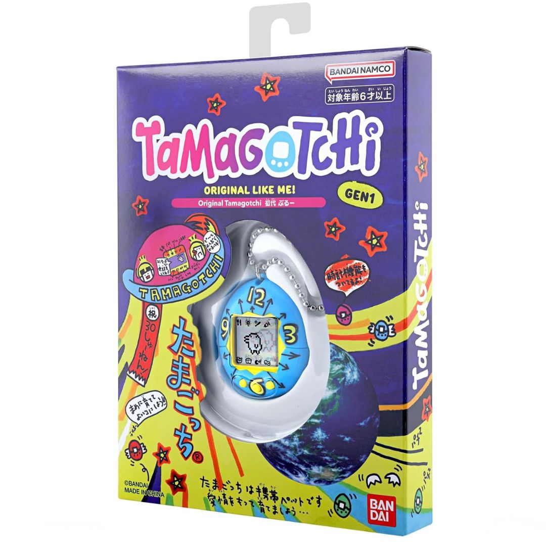 Tamagotchi 1st Generation Blue Bandai Gen1 Electronic Game 30th Anniversary