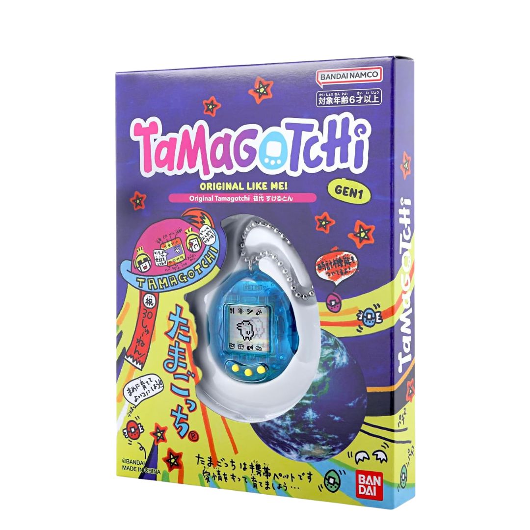 Tamagotchi 1st Generation Soodle Bandai Skeleton 30th Anniversary Gen1 Game