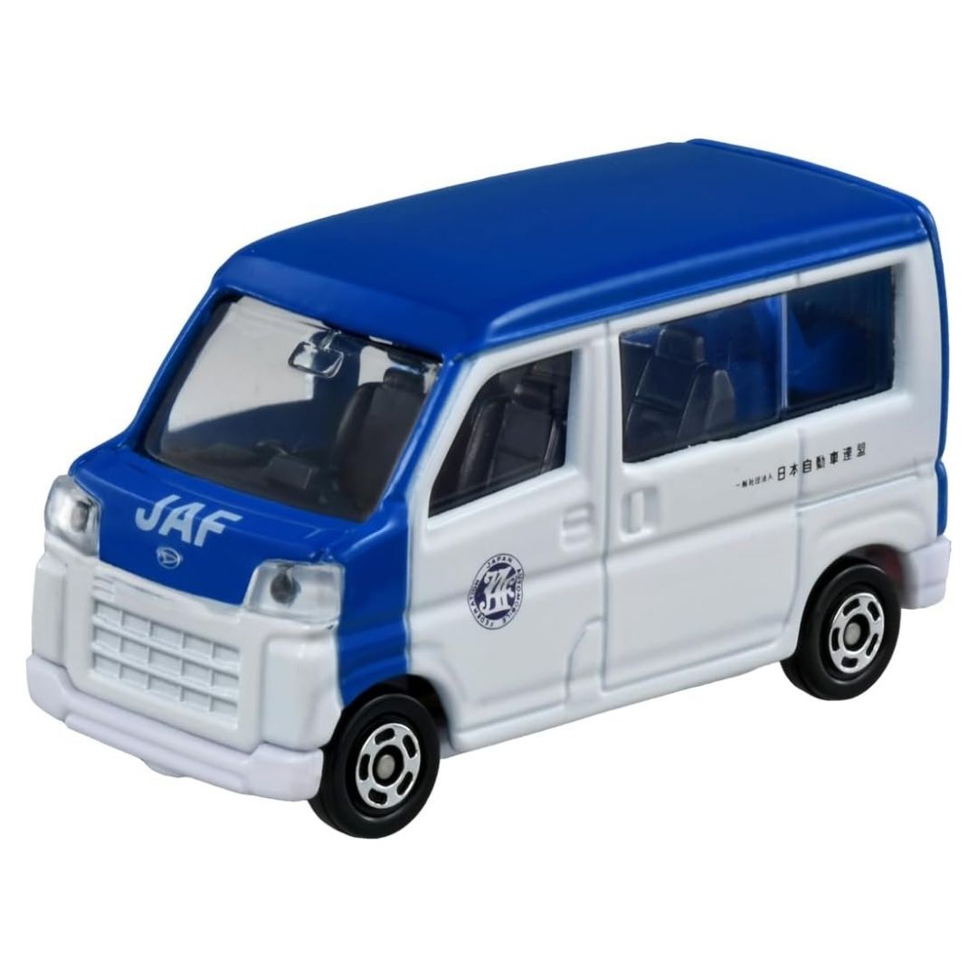Mainan Tomica No 76 Daihatsu Hijet JAF Road Service Car – Miniatur Truk Ori Mainan Tomica No 76 Daihatsu Hijet JAF Road Service Car – Miniatur Truk Ori