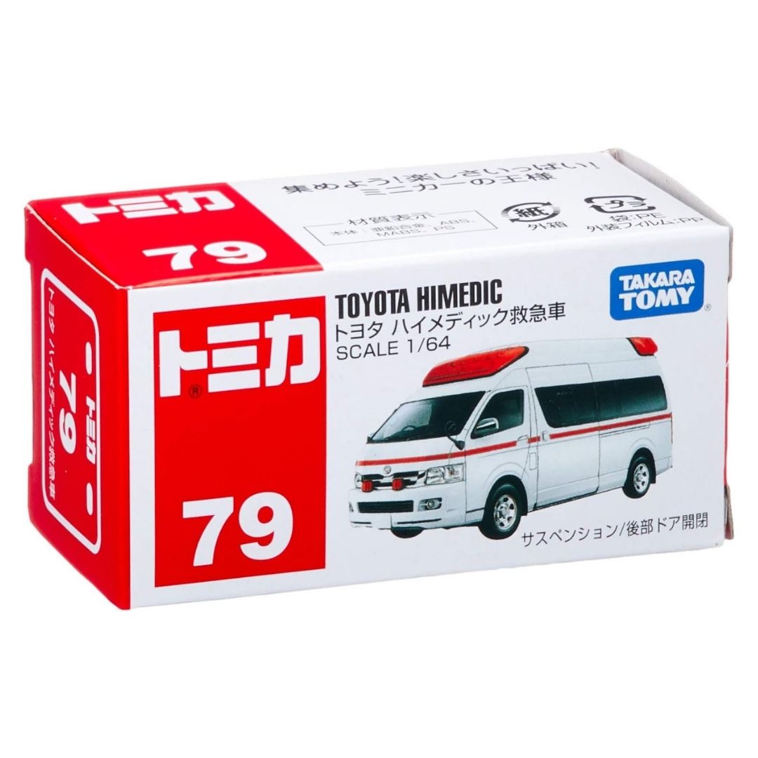 Mainan Mobil Tomica No 79 Toyota Himedic Ambulance – Diecast Miniatur Medis Ori Mainan Mobil Tomica No 79 Toyota Himedic Ambulance – Diecast Miniatur Medis Ori