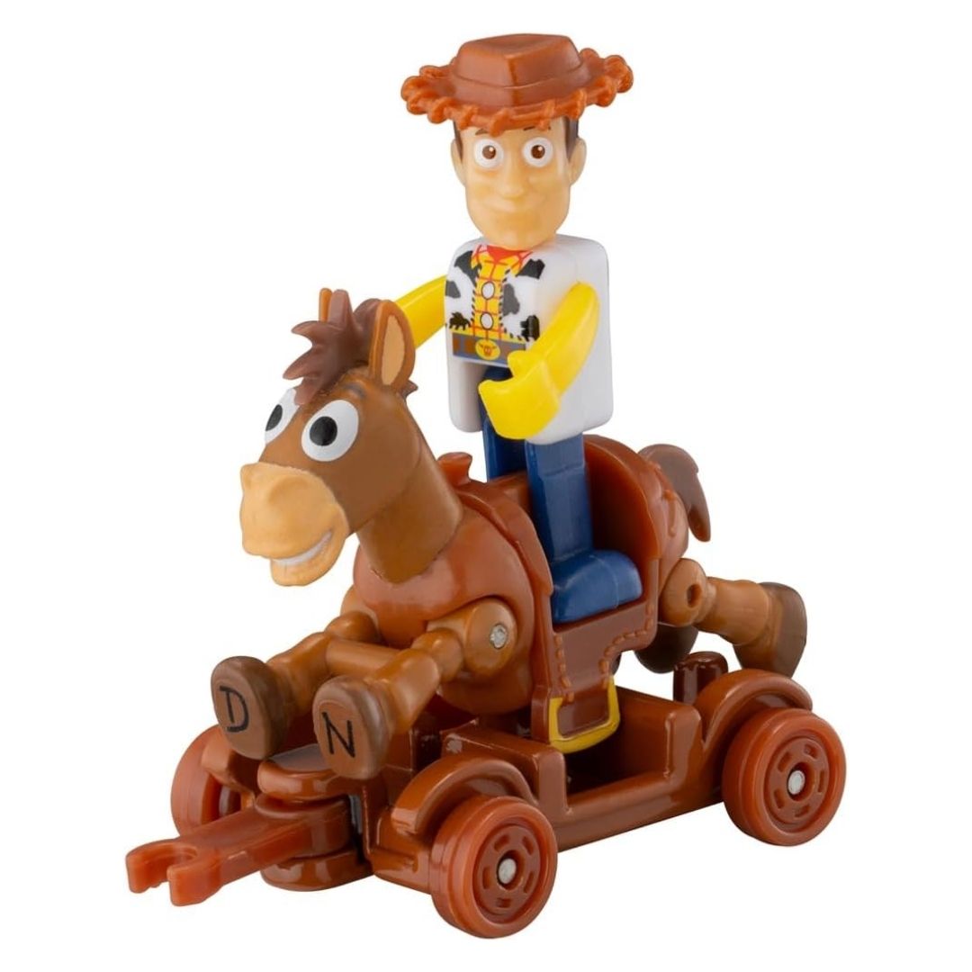 Takara Tomy Dream Tomica Woody & Bullseye Toy Story 5 Ride On Koleksi Takara Tomy Dream Tomica Woody & Bullseye Toy Story 5 Ride On Koleksi