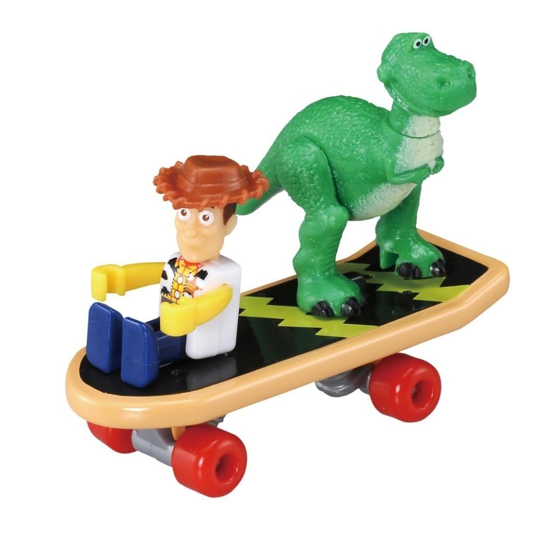 Takara Tomy Dream Tomica Rex & Skateboard Toy Story Ride On Koleksi Takara Tomy Dream Tomica Rex & Skateboard Toy Story Ride On Koleksi
