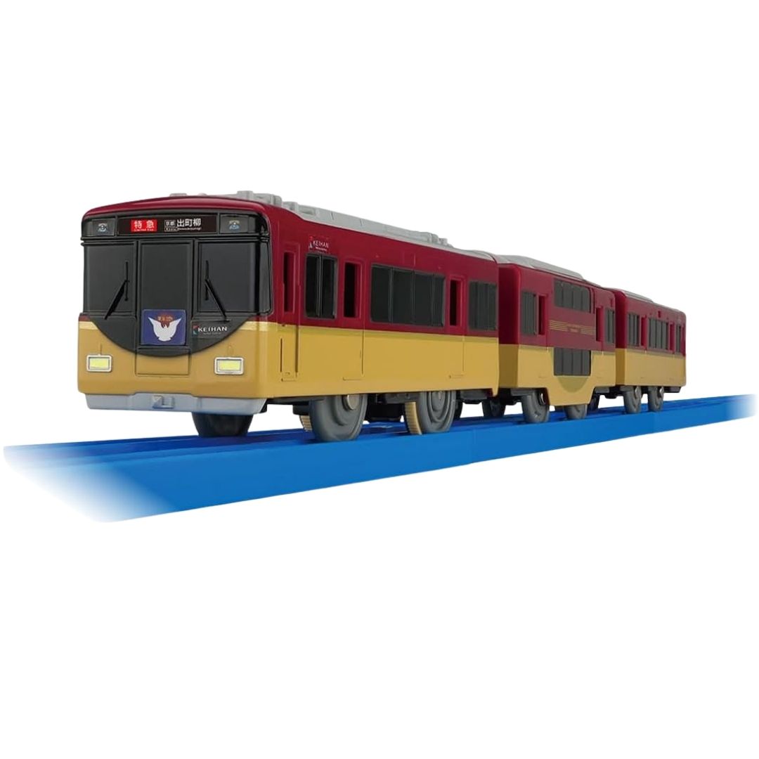 Plarail Keihan Railway 8000 Series Double Decker 3 Cars Takara Tomy Train