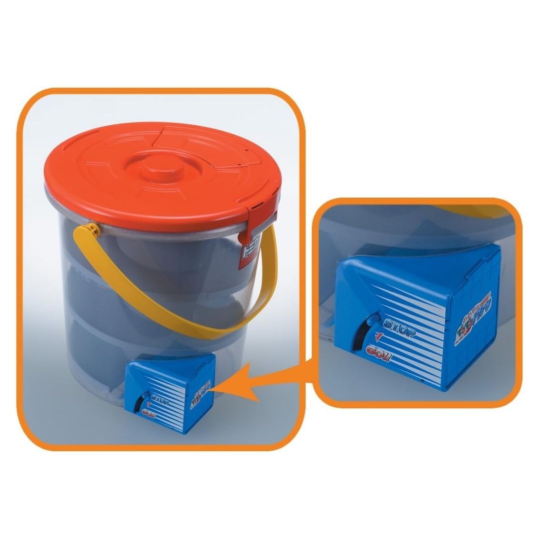 Tomica Deru Deru Spiral Bucket Storage Playset 15 Cars Red Takara Tomy Tomica Deru Deru Spiral Bucket Storage Playset 15 Cars Red Takara Tomy