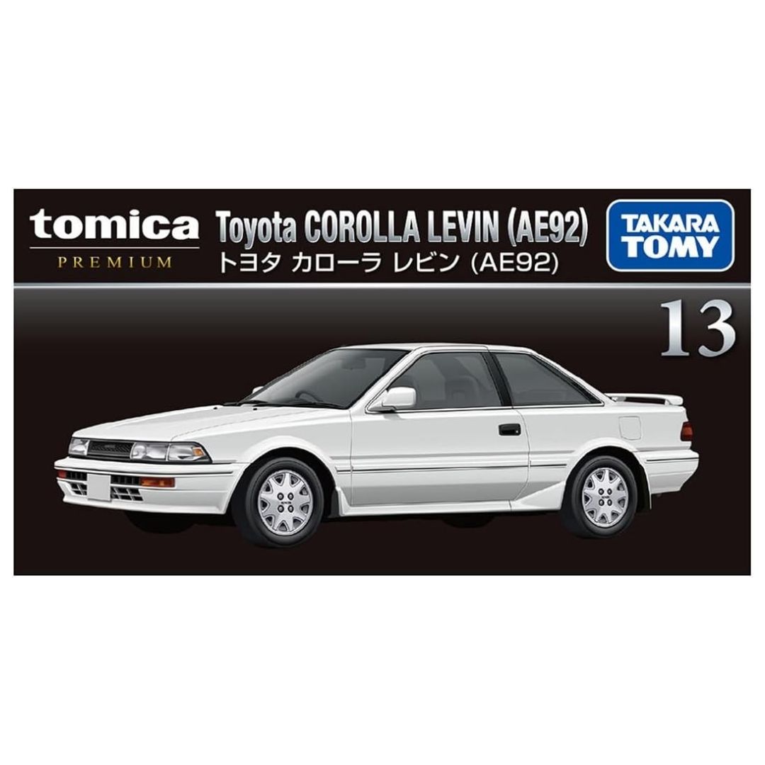 Tomica Premium 13 Corolla Levin AE92 Takara Tomy Diecast Metal Car
