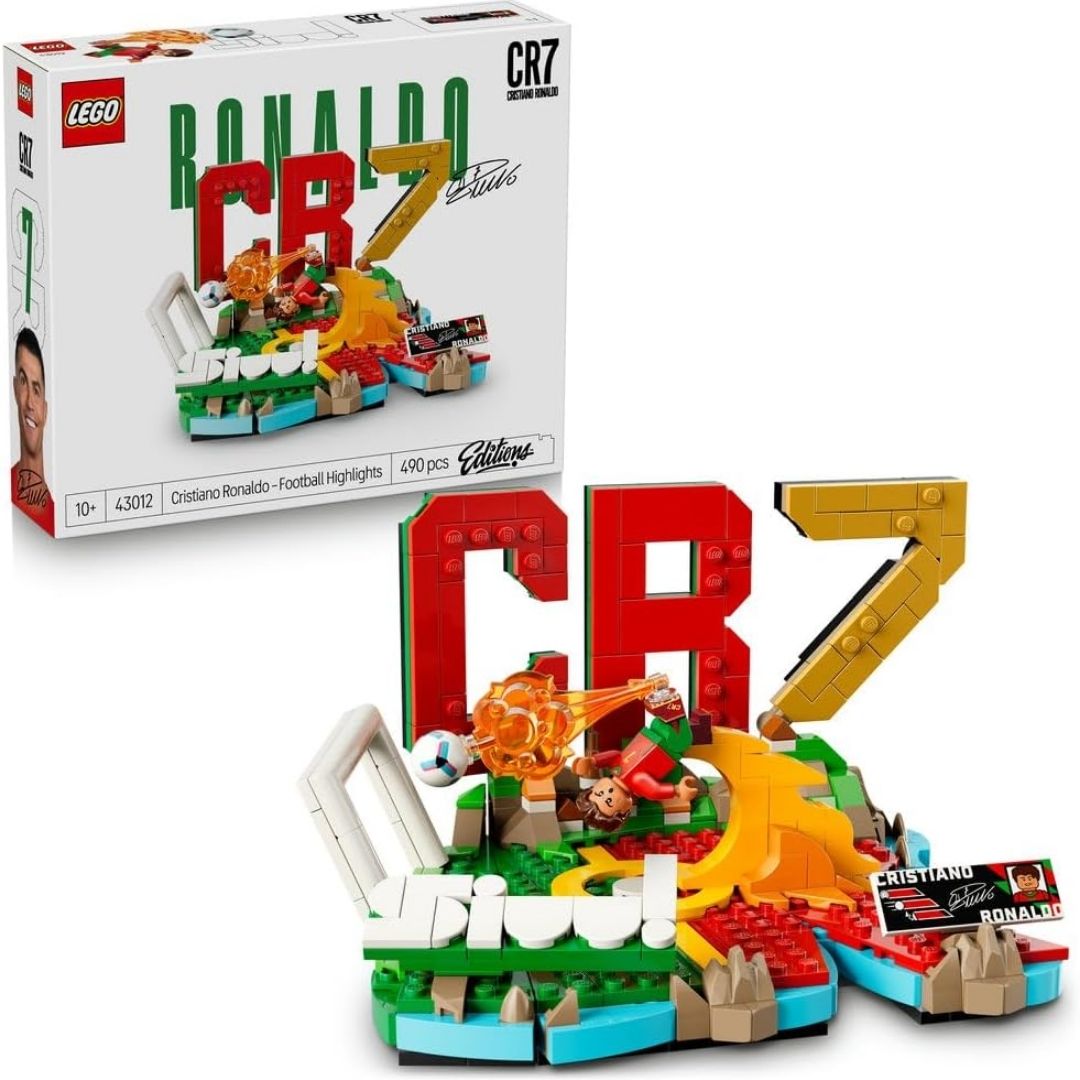 LEGO 43012 Cristiano Ronaldo Goal Edition 490 Pieces Portugal CR7 LEGO 43012 Cristiano Ronaldo Goal Edition 490 Pieces Portugal CR7