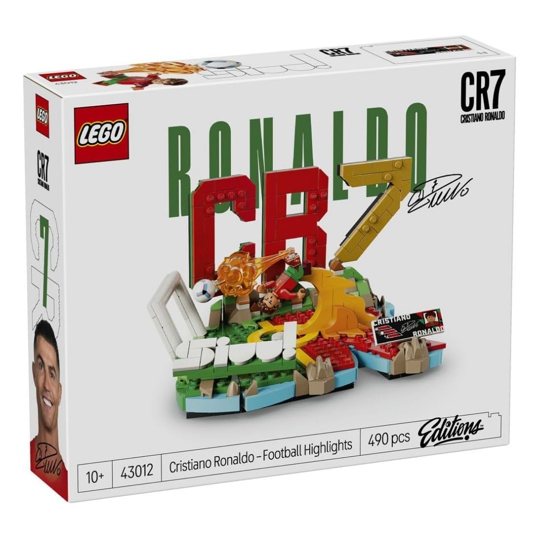 LEGO 43012 Cristiano Ronaldo Goal Edition 490 Pieces Portugal CR7 LEGO 43012 Cristiano Ronaldo Goal Edition 490 Pieces Portugal CR7