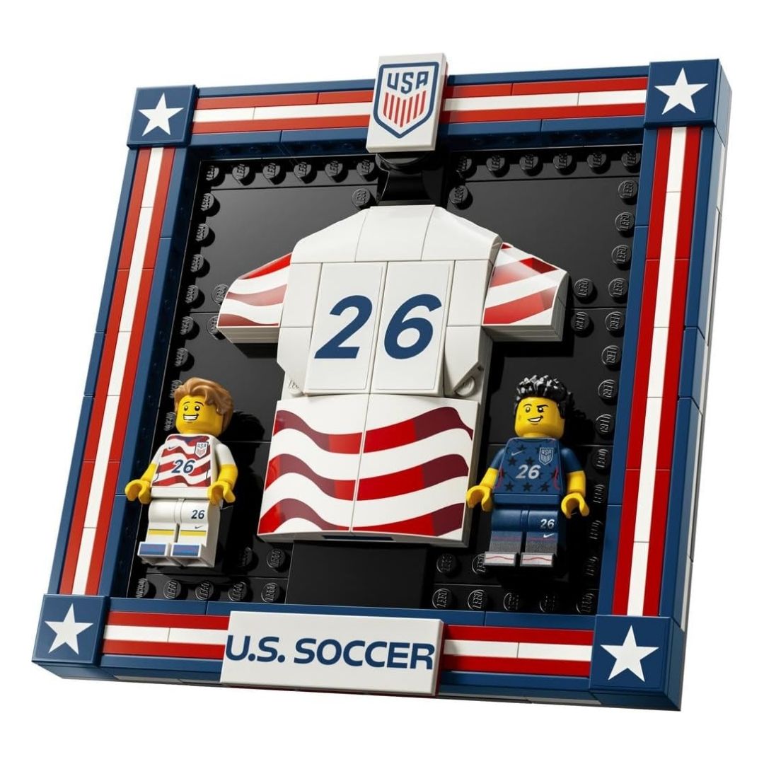 LEGO 43033 American National Uniform 2026 USA Soccer Jersey Set