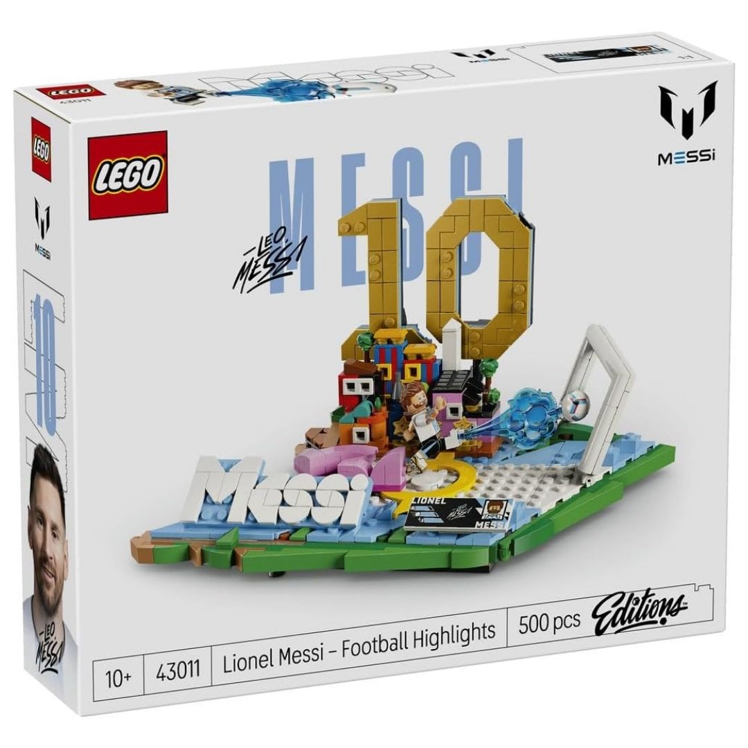 LEGO 43011 Lionel Messi Goal Moment Edition 500 Pieces Soccer Display Set