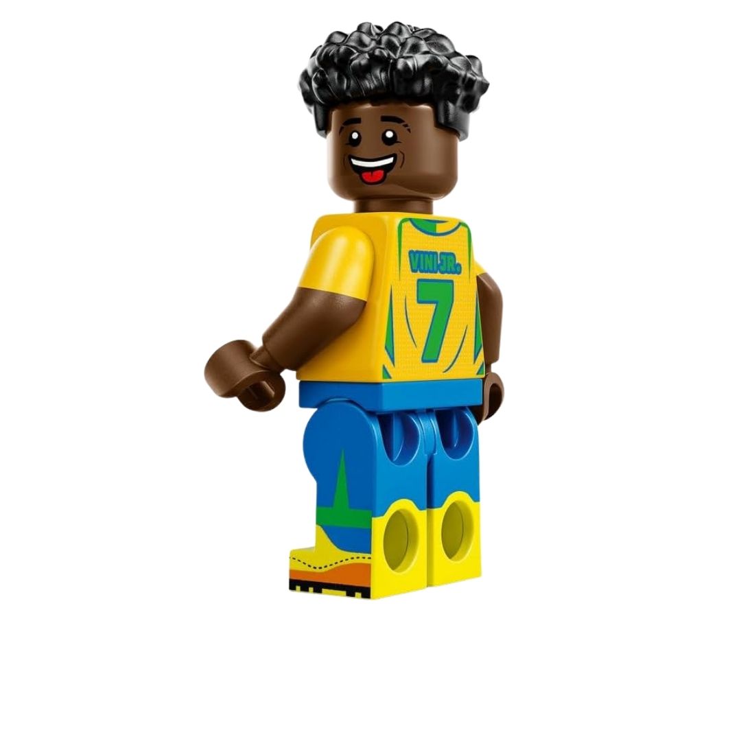 LEGO 43027 Vinicius Jr Goal Moment Edition 510 Pieces Brazil Soccer Set