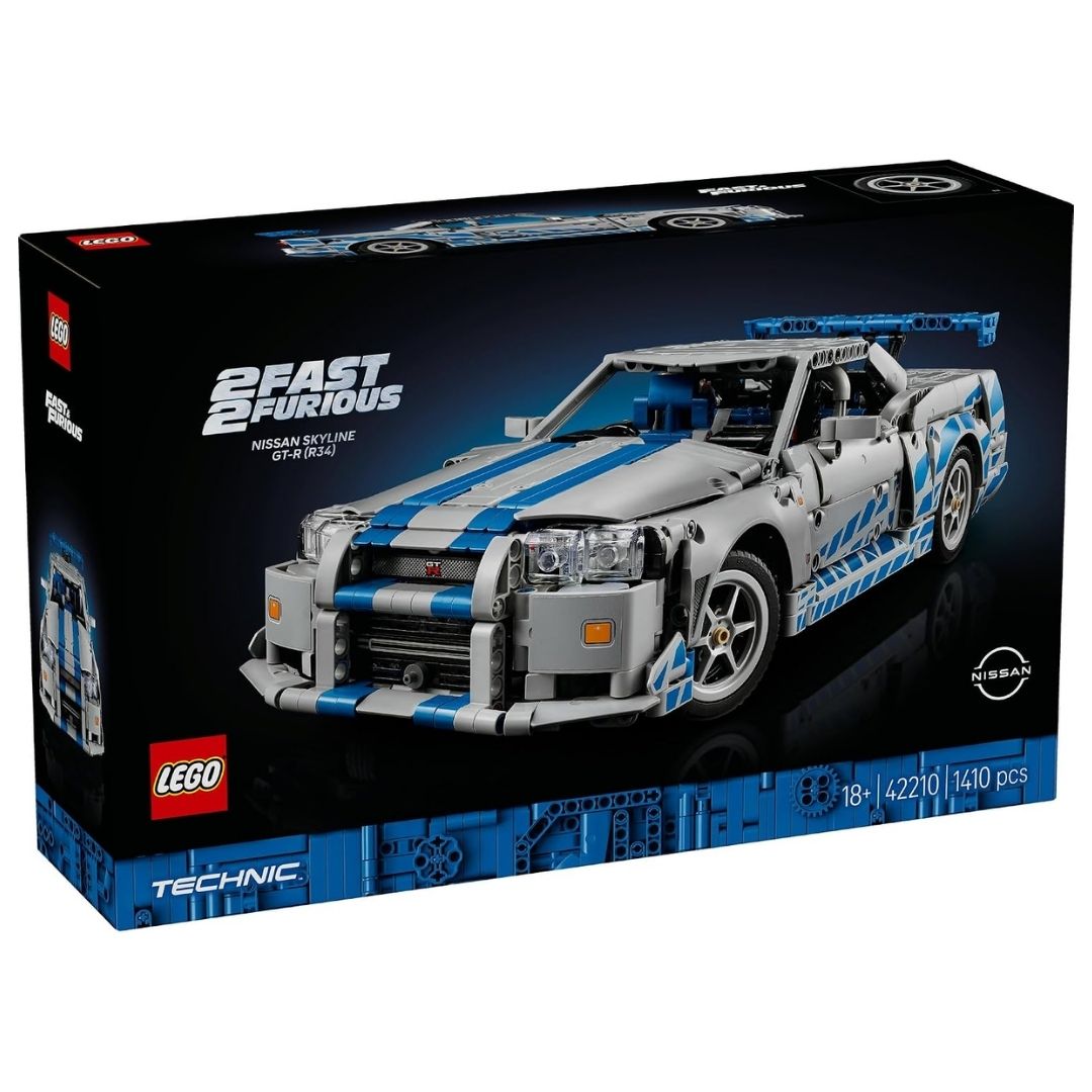 LEGO Fast & Furious Nissan Skyline GT-R R34 42210 Technic Drift Set