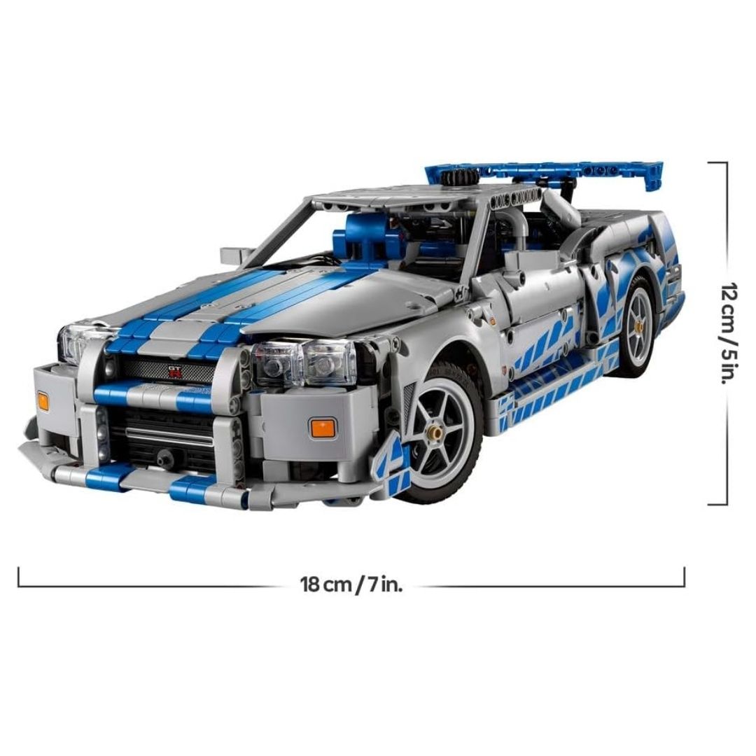 LEGO Fast & Furious Nissan Skyline GT-R R34 42210 Technic Drift Set