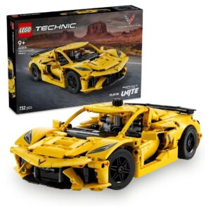 LEGO Technic Chevrolet Corvette Stingray 42205 732 Pieces Sports Car Model LEGO Technic Chevrolet Corvette Stingray 42205 732 Pieces Sports Car Model