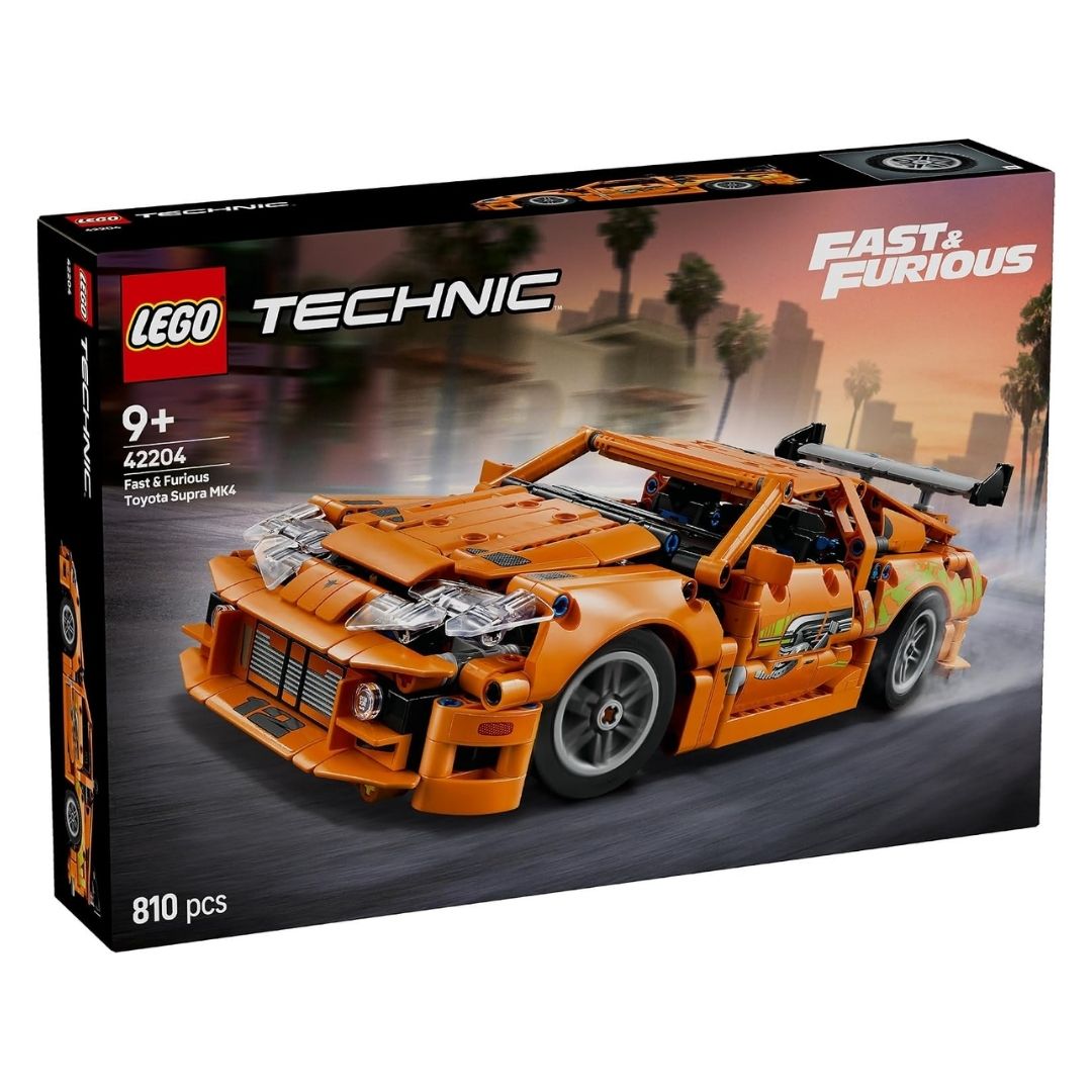 LEGO Fast and Furious Toyota Supra MK4 42204 810 Pieces Technic