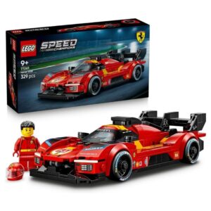 LEGO Speed Champions Ferrari 499P 77261 329 Pieces Race Car Display Set