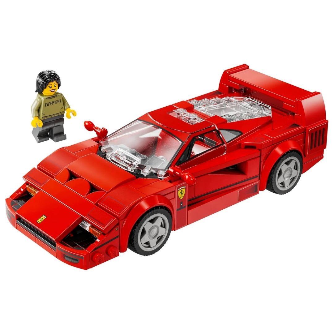 LEGO Speed Champions Ferrari F40 Supercar 76934 318 Pieces Display Car LEGO Speed Champions Ferrari F40 Supercar 76934 318 Pieces Display Car