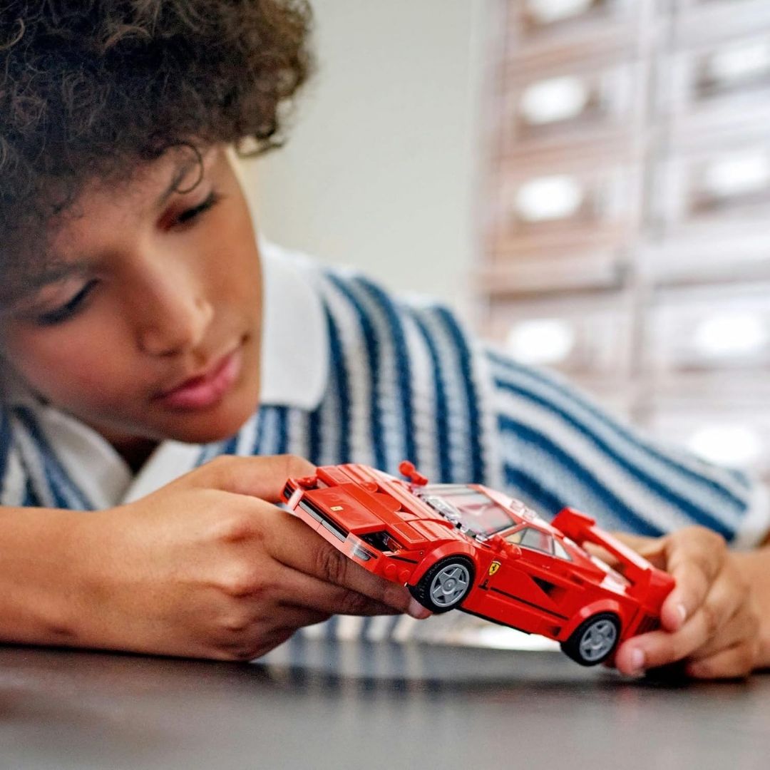 LEGO Speed Champions Ferrari F40 Supercar 76934 318 Pieces Display Car LEGO Speed Champions Ferrari F40 Supercar 76934 318 Pieces Display Car