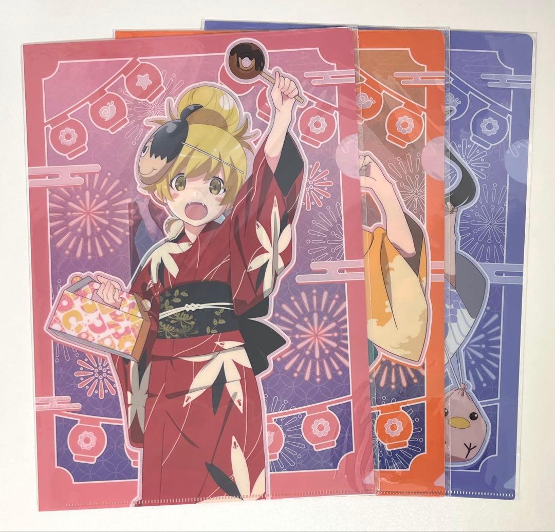 Monogatari Series Tanabata 2025 Clear File: Shinobu Oshino, Yotsugi Ononoki, Mayoi Hachikuji Monogatari Series Tanabata 2025 Clear File: Shinobu Oshino, Yotsugi Ononoki, Mayoi Hachikuji