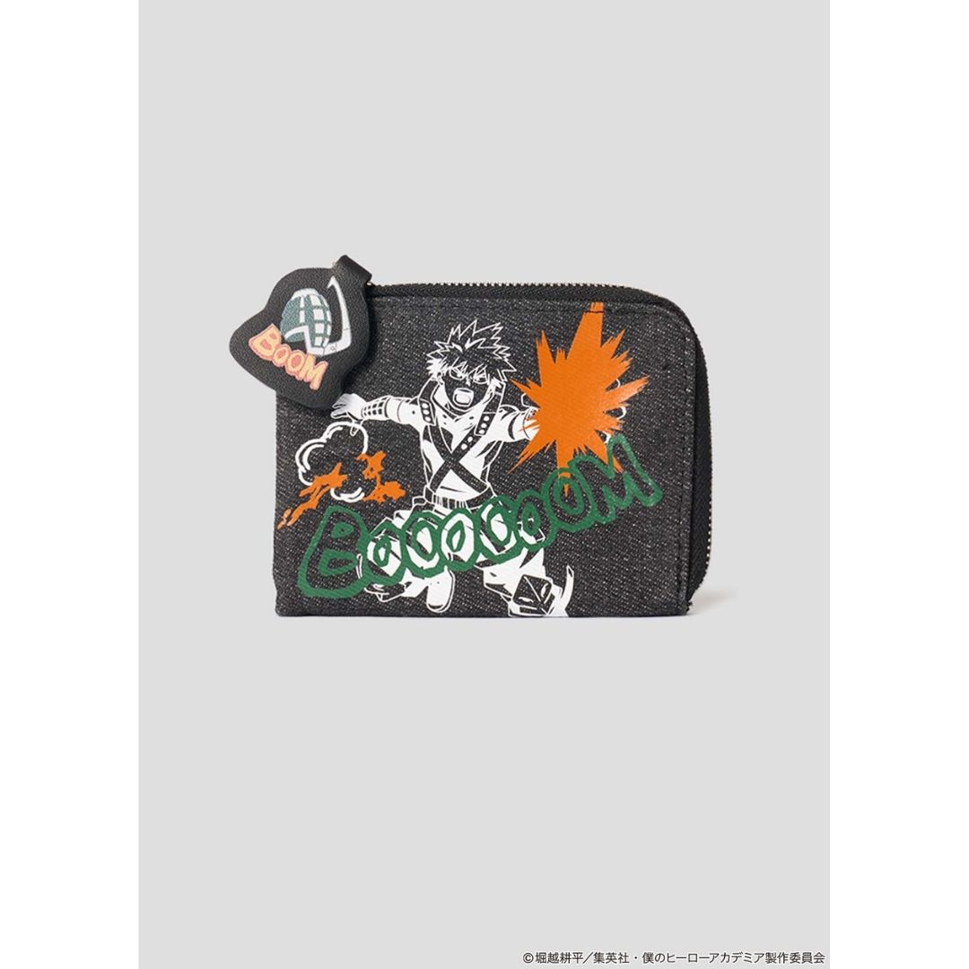 Dompet My Hero Academia Graniph God Dynamite Zip Wallet Katsuki Bakugo