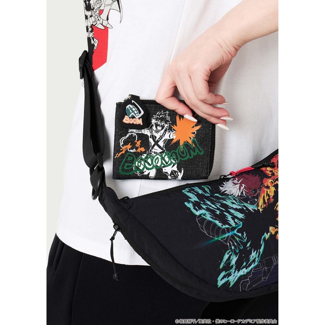 Dompet My Hero Academia Graniph God Dynamite Zip Wallet Katsuki Bakugo