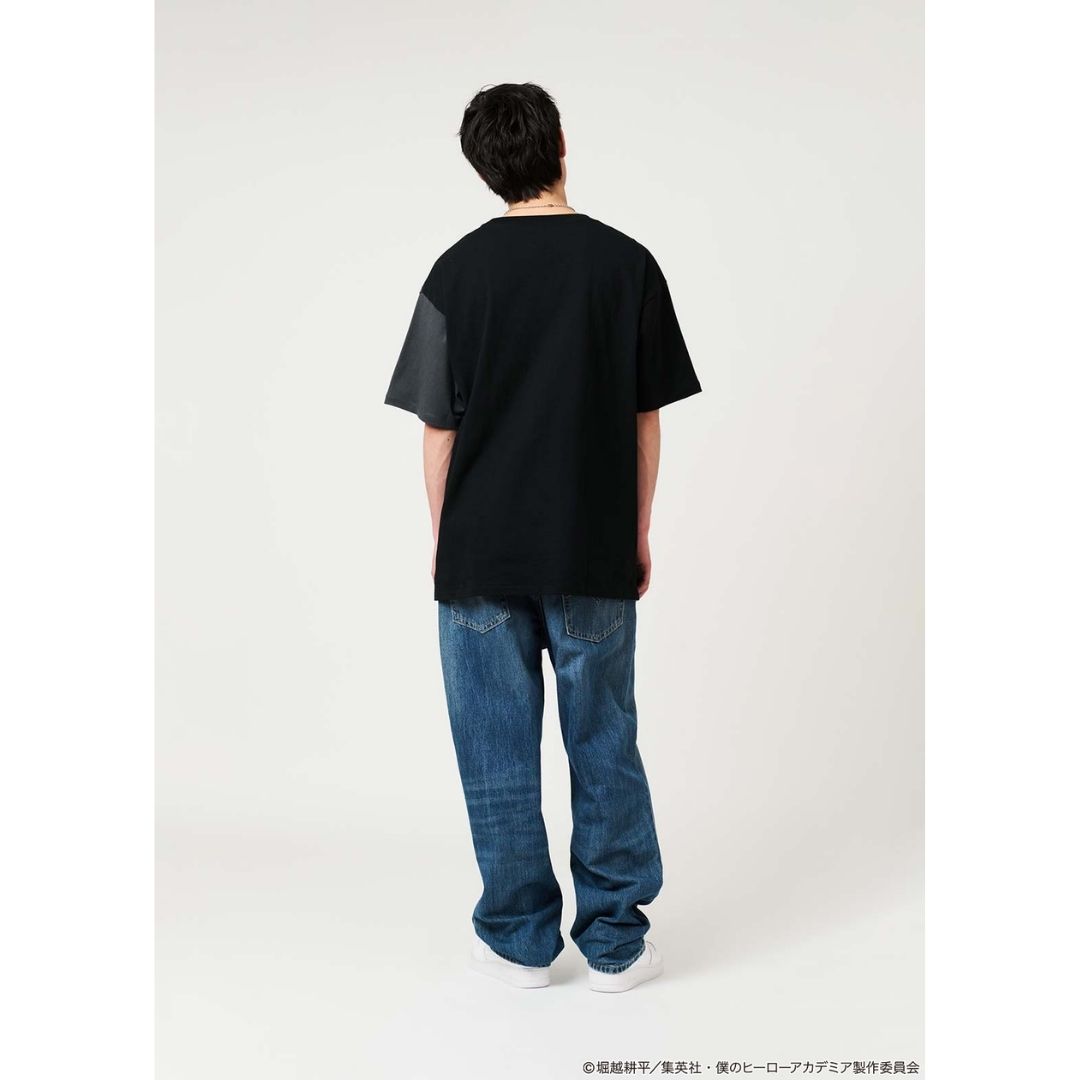 Kaos My Hero Academia Graniph Villain VS Hero Big Silhouette T-Shirt Kaos My Hero Academia Graniph Villain VS Hero Big Silhouette T-Shirt