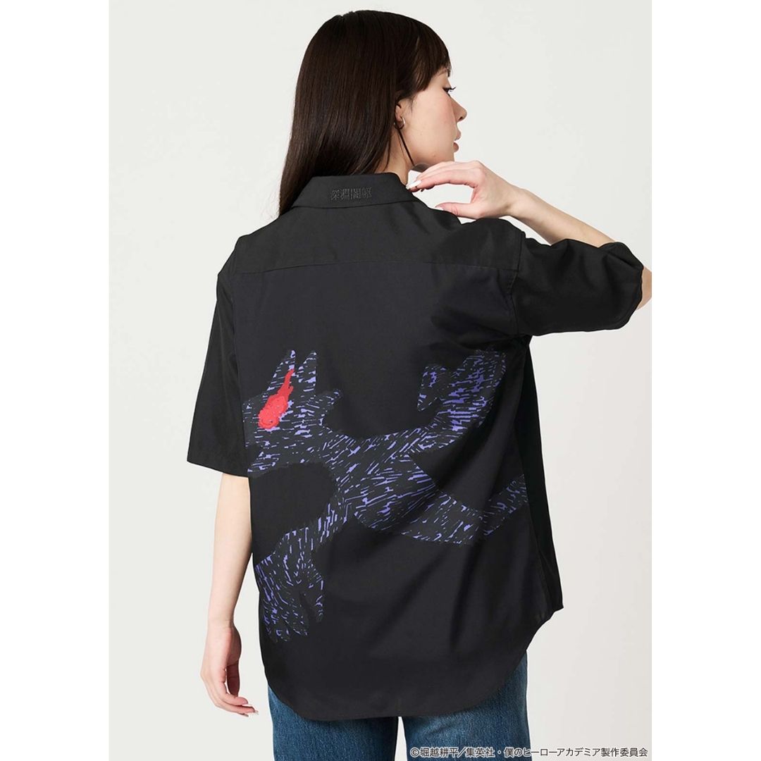 Kemeja My Hero Academia Graniph Abyssal Dark Body Loose Fit Shirt 