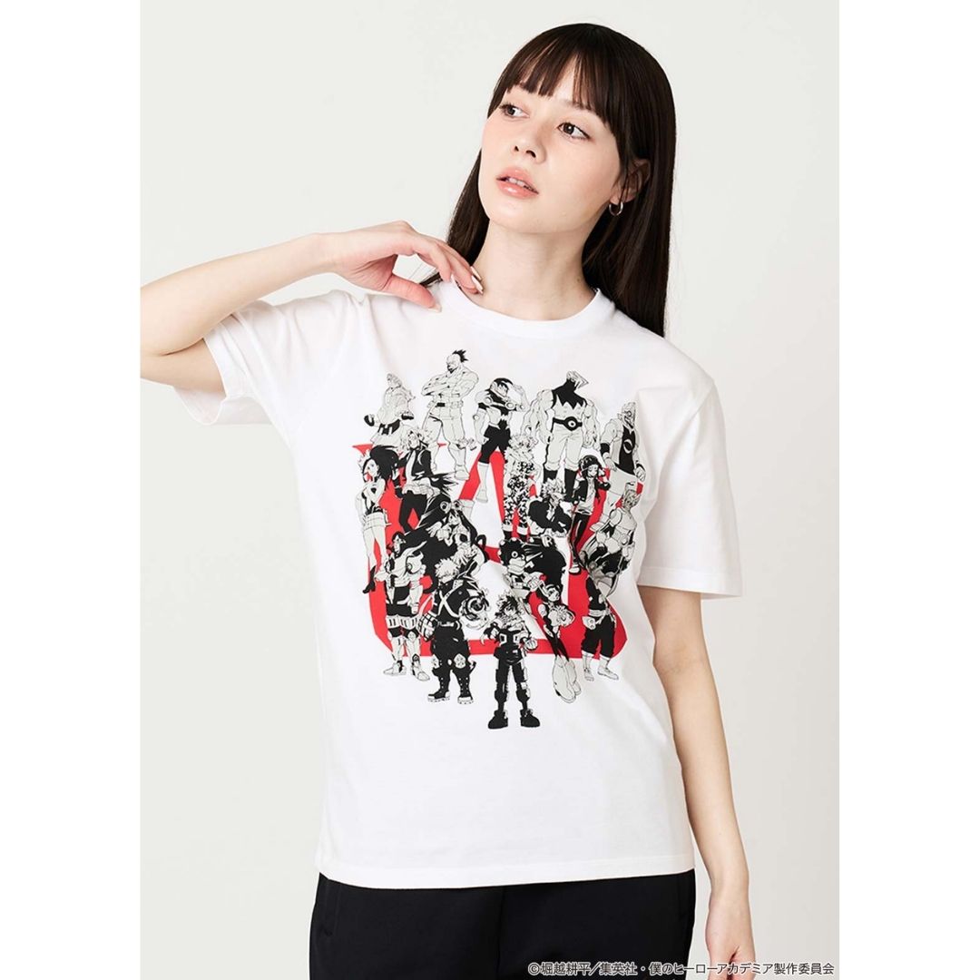 Kaos My Hero Academia Graniph 1-A T-Shirt Class 1-A Heroes