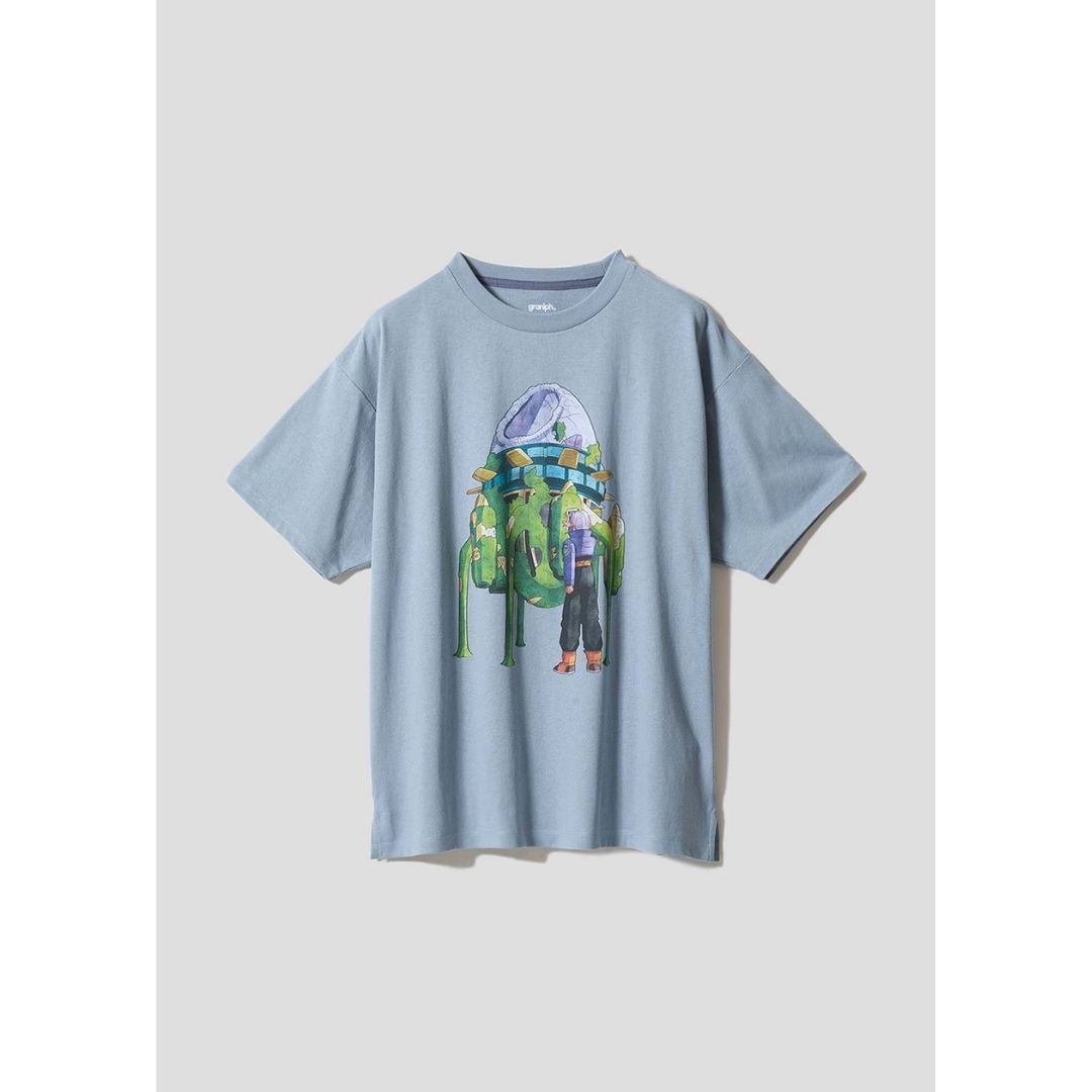 Kaos Graniph Dragon Ball Z Time Machine Oversized dengan Desain Trunks Kaos Graniph Dragon Ball Z Time Machine Oversized dengan Desain Trunks