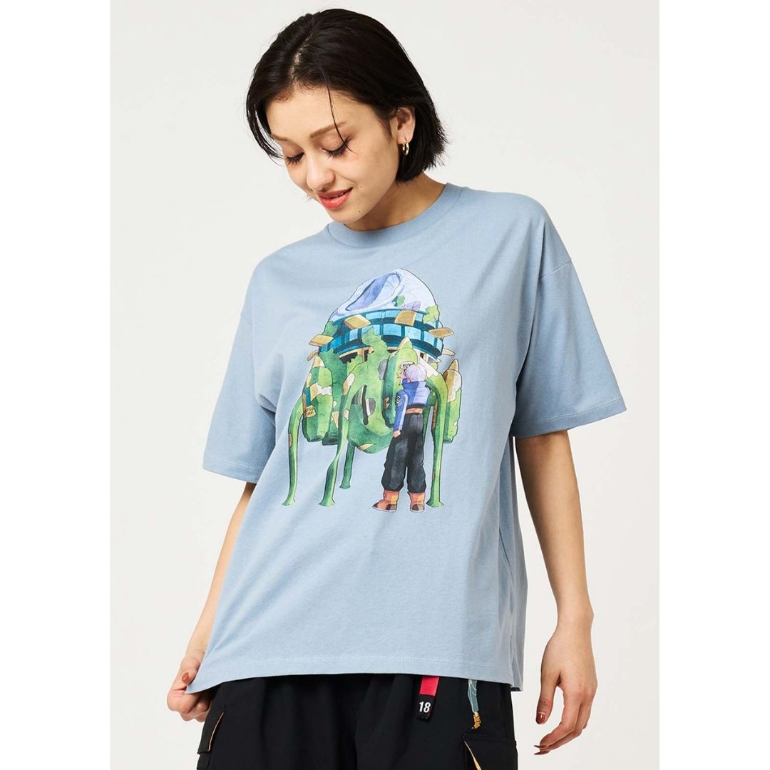 Kaos Graniph Dragon Ball Z Time Machine Oversized dengan Desain Trunks Kaos Graniph Dragon Ball Z Time Machine Oversized dengan Desain Trunks
