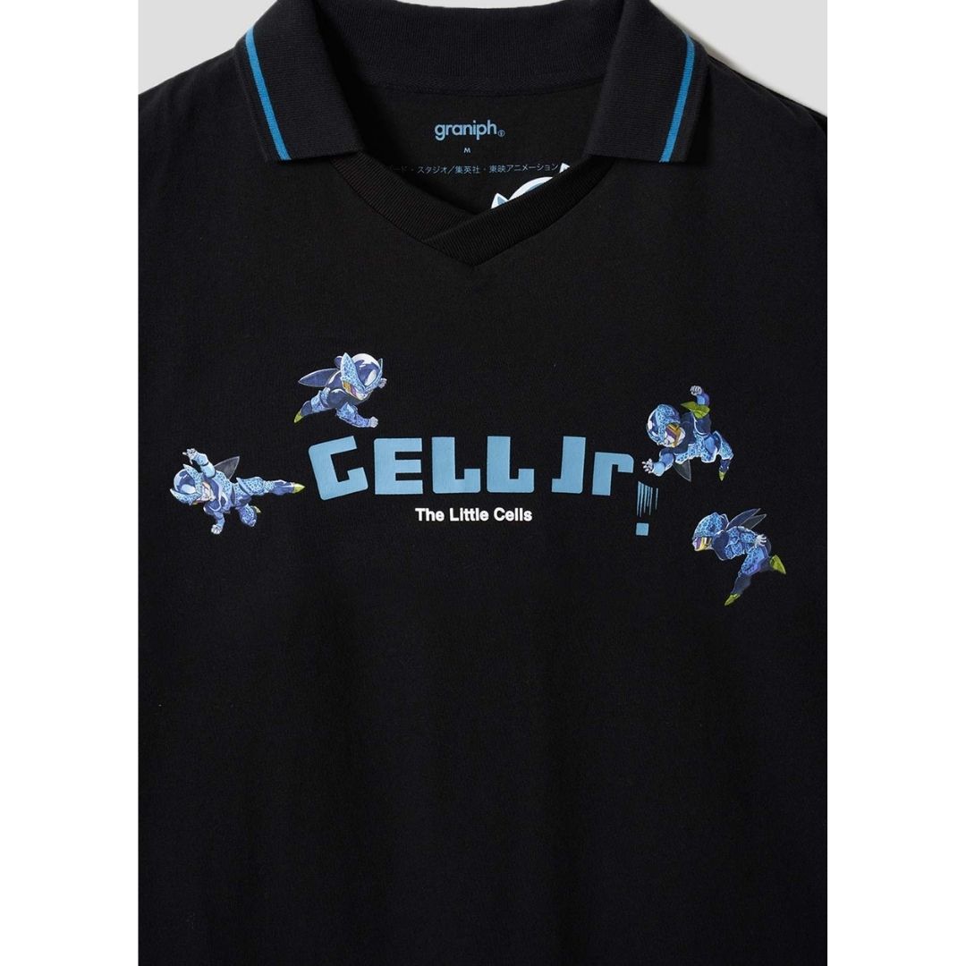Polo Shirt Graniph Dragon Ball Z Cell Jr Official Big Silhouette Style