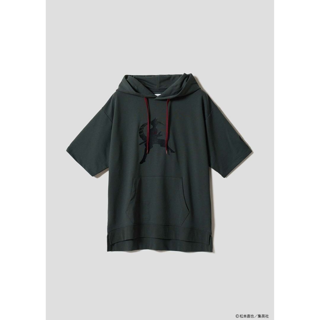 Hoodie Graniph Kaiju No. 8 Identification Monster Weapon 10 Big Silhouette Hoodie Graniph Kaiju No. 8 Identification Monster Weapon 10 Big Silhouette
