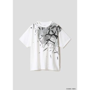 Kaos Graniph Kaiju No. 8 Unknown Form Oversized dengan Bordir Nomor 8