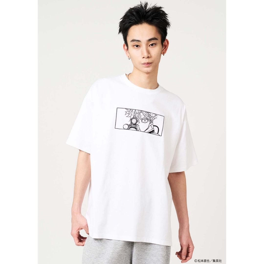 Kaos Graniph Kaiju No. 8 Is It Okay If I Sit Next to You Oversized