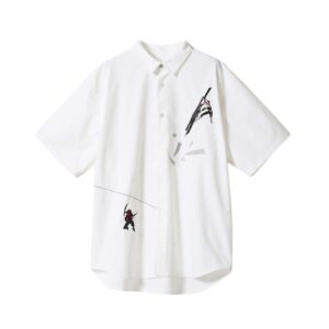 Kemeja Loose Graniph Kaiju No 8 Anime Fashion Official Edition Box