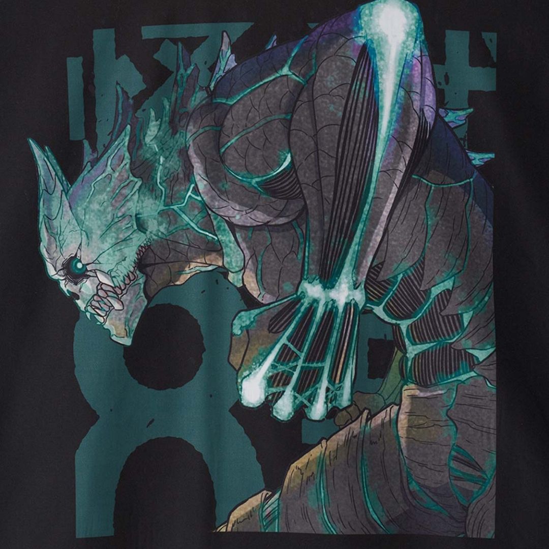 Kemeja Oversize Graniph Kaiju 8 Streetwear Style Official Edition