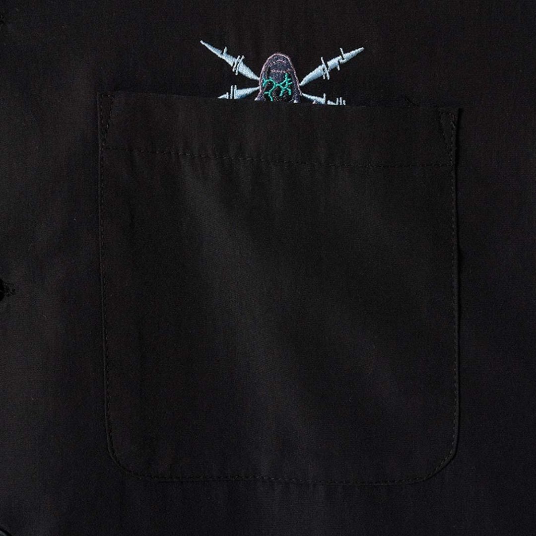 Kemeja Oversize Graniph Kaiju 8 Streetwear Style Official Edition