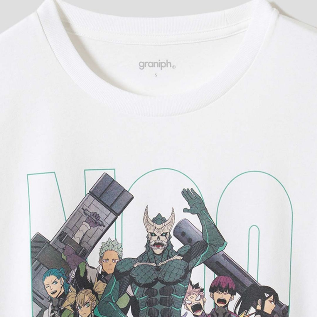 Kaos Graniph Kaiju No 8 Third Unit Anime Fashion Official Edition Kaos Graniph Kaiju No 8 Third Unit Anime Fashion Official Edition