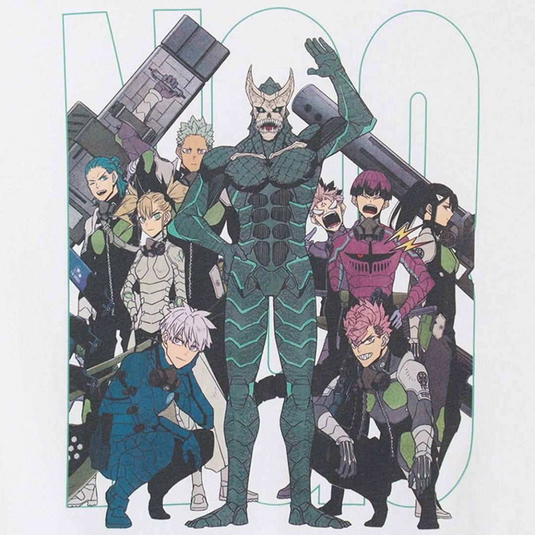 Kaos Graniph Kaiju No 8 Third Unit Anime Fashion Official Edition