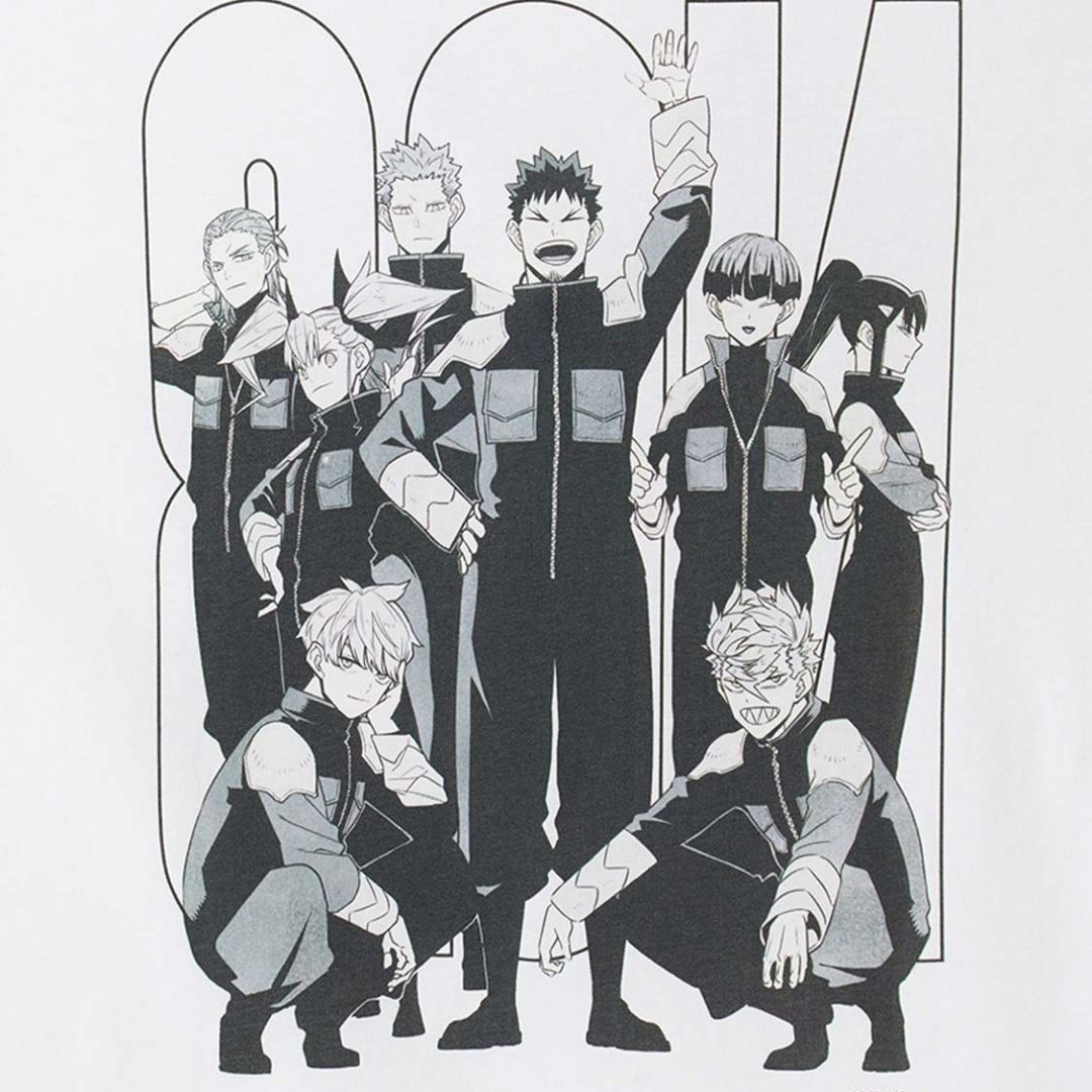 Kaos Graniph Kaiju No 8 Third Unit Anime Fashion Official Edition Kaos Graniph Kaiju No 8 Third Unit Anime Fashion Official Edition