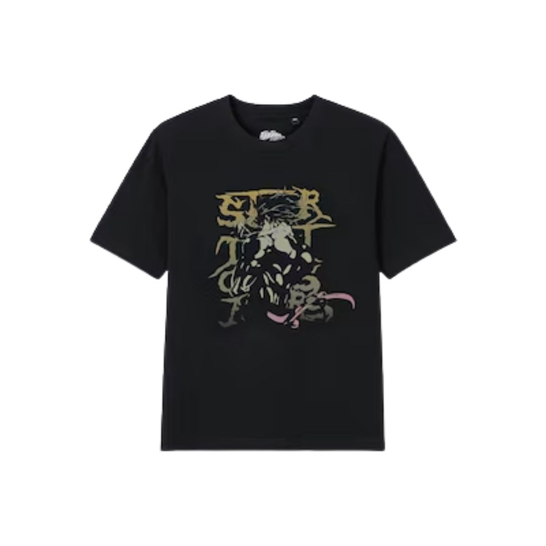 Kaos GU JoJo Bizarre Adventure 3 DIO Black Anime Official T-Shirt Box Kaos GU JoJo Bizarre Adventure 3 DIO Black Anime Official T-Shirt Box