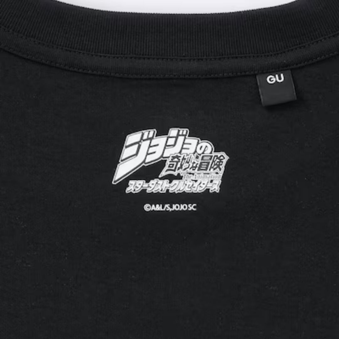 Kaos GU JoJo Bizarre Adventure 3 DIO Black Anime Official T-Shirt Box