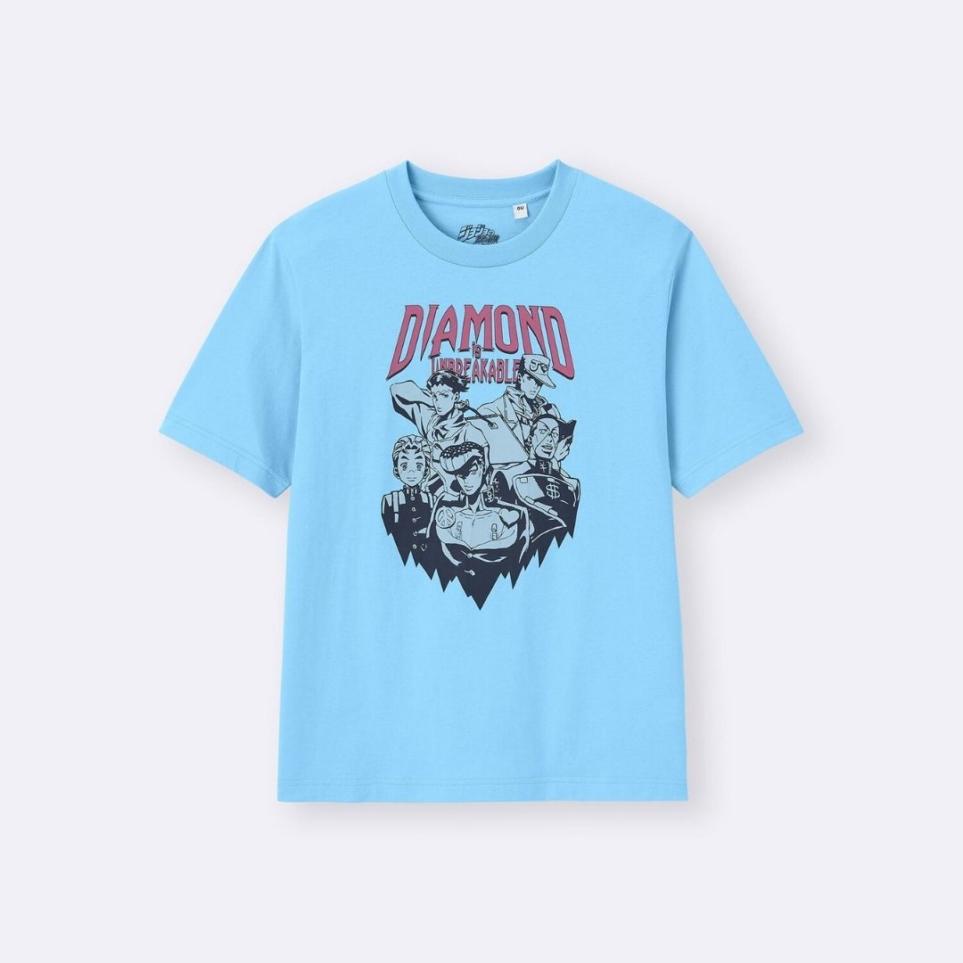 Kaos GU JoJo Bizarre Adventure 4 Blue Anime Band Official Edition Kaos GU JoJo Bizarre Adventure 4 Blue Anime Band Official Edition
