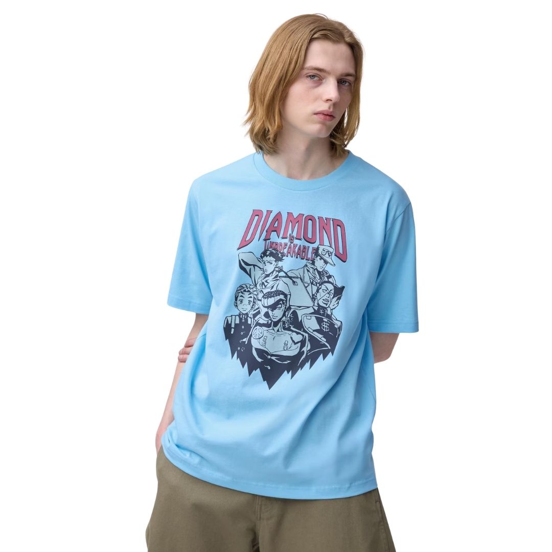 Kaos GU JoJo Bizarre Adventure 4 Blue Anime Band Official Edition