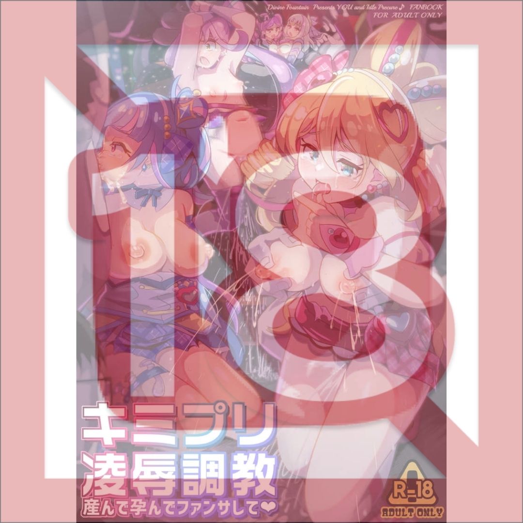 Doujin PreCure Kimipuri Training Manga B5 64 Halaman Comic Market 107