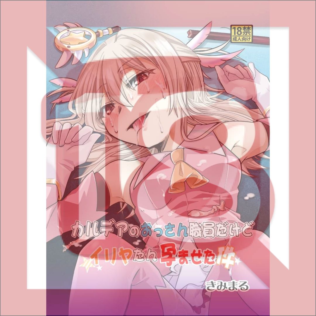 Doujin Chaldea Guy Illya FGO Parody Manga Kimimaru Fanbook Comic B5 Box