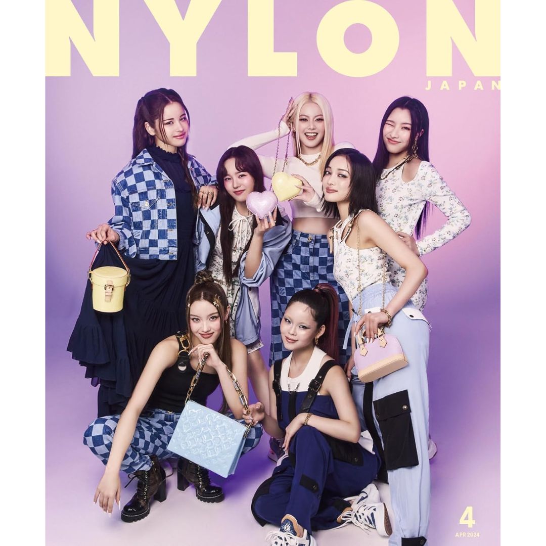 Majalah NYLON JAPAN April 2024 Double Cover XG 