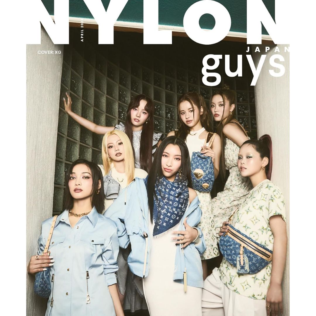  Majalah NYLON JAPAN April 2024 Double Cover XG 