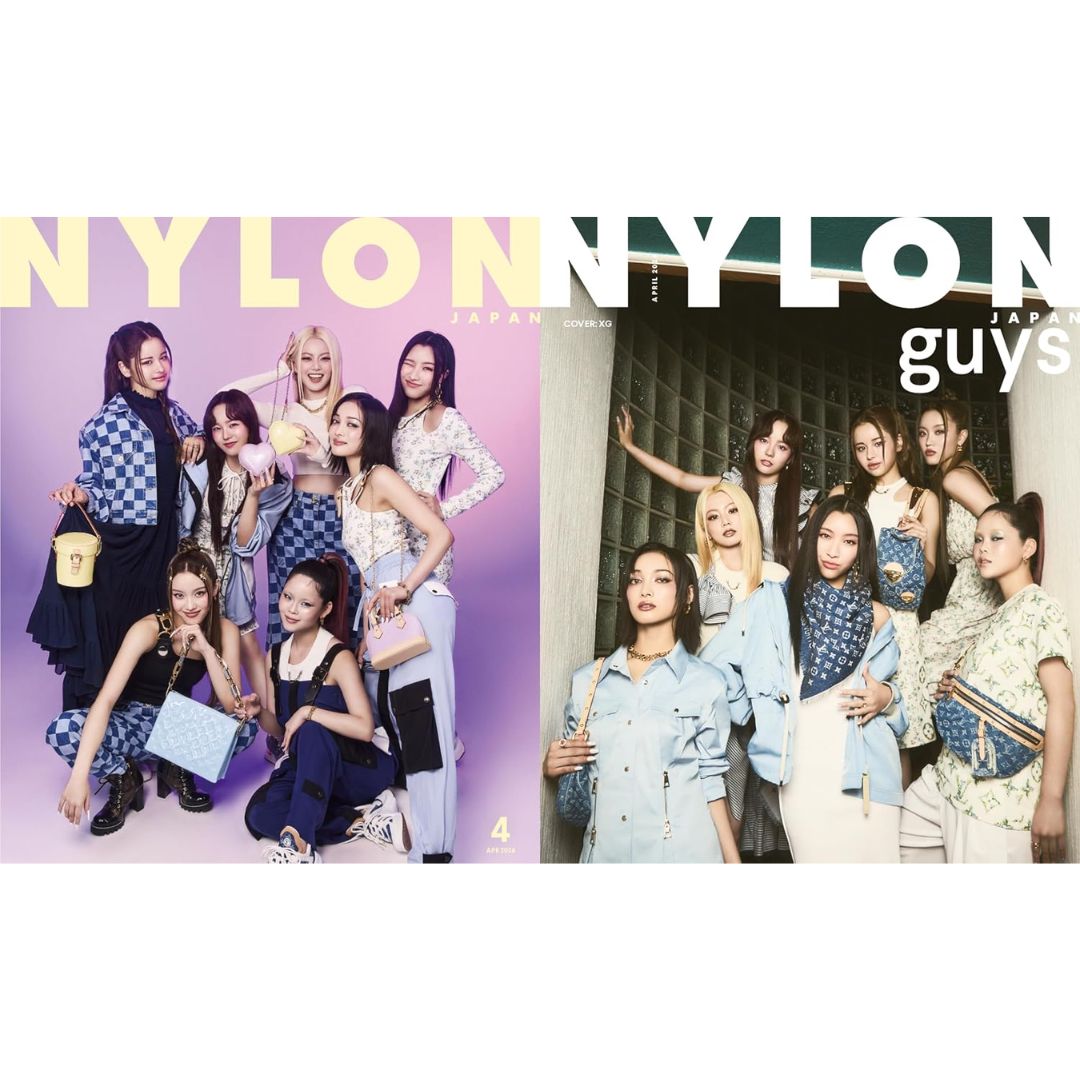  Majalah NYLON JAPAN April 2024 Double Cover XG 