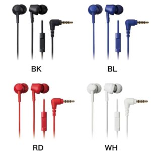 Audio-Technica ATH-CK350XiS Earbuds Remote Mic Official In-Ear